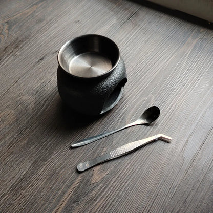 Multifunctional Ceramic Incense Burner For Heating Various Incense Essential Oils Resins Teas Frankincense Gift For Christmas
