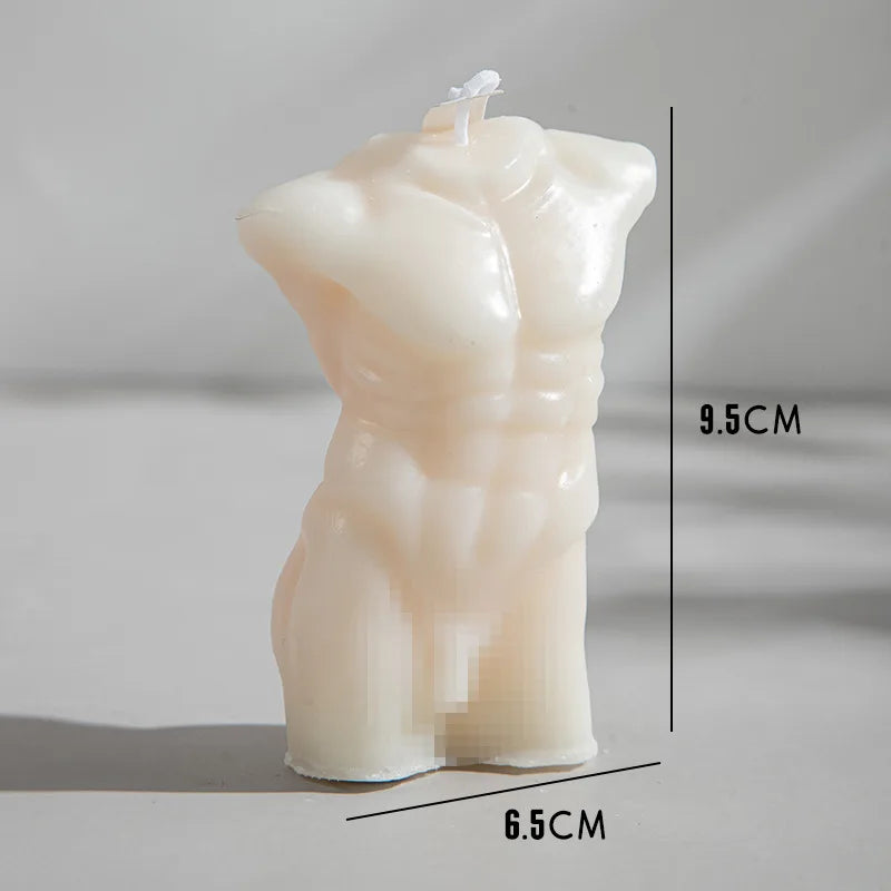 Creative Men and Women Body Aromatherapy Candles Handmade Candle Ornament Gift