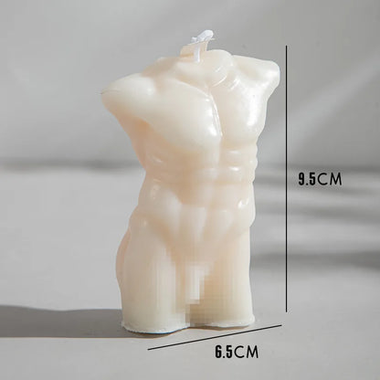 Creative Men and Women Body Aromatherapy Candles Handmade Candle Ornament Gift