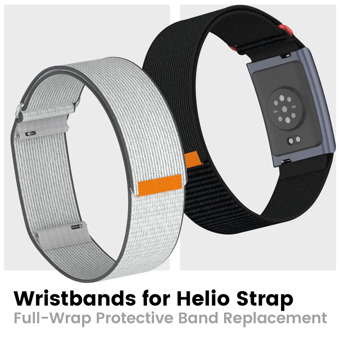 Nylon Replacement Band Compatible with Amazfit Helio Strap Adjustable Breathable Sport Wristband for Fitness Tracker Comfortable