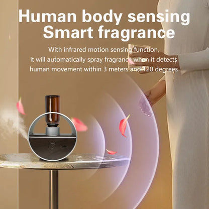Essential Oil Diffuser Air Fresher Creative Sensor Intelligence Scent Machine Air Purifier Aromatherapy Room Aroma Diffusers