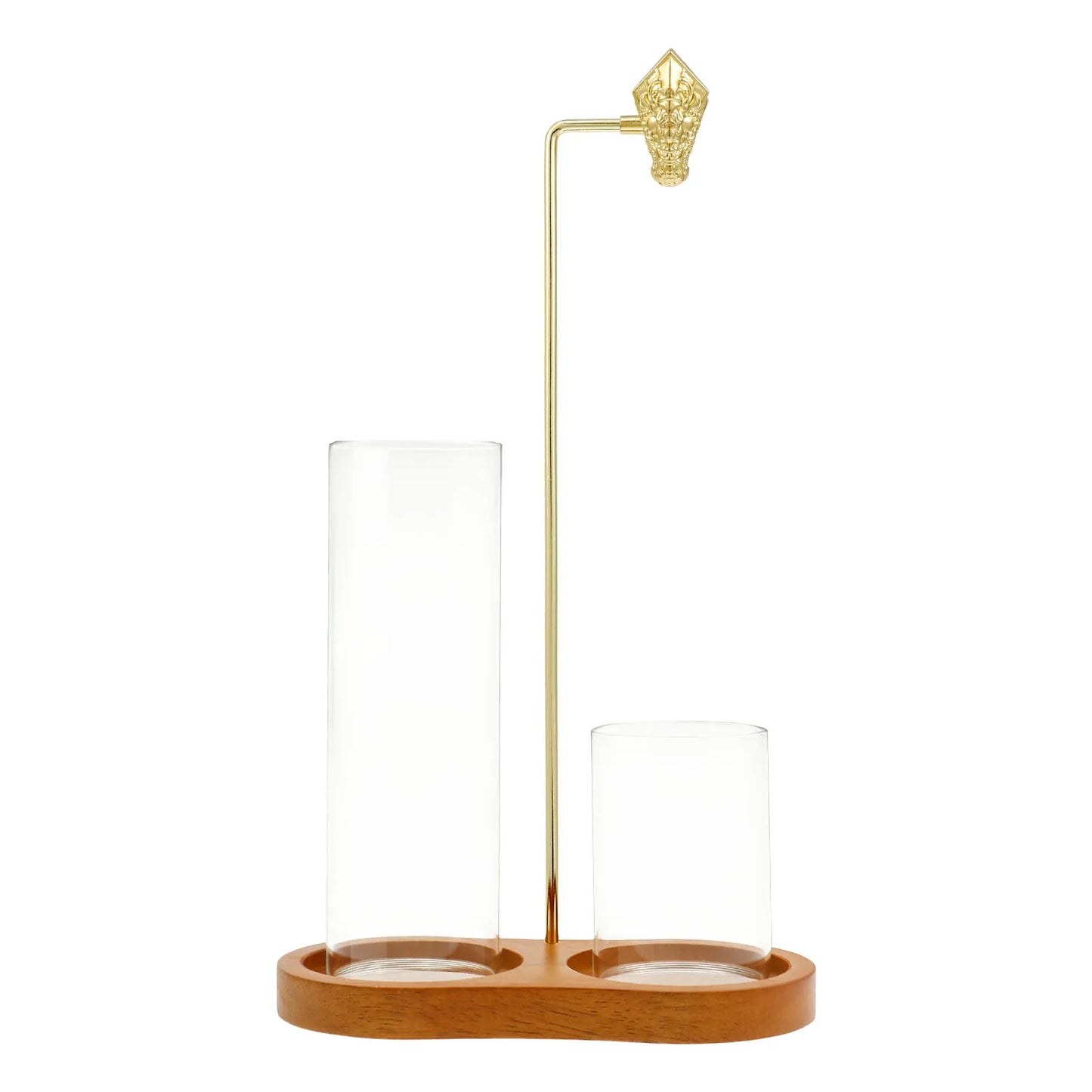 2in1 Incense Holder Anti-Ash Flying Incense Burner with Removable Glass Ash Catcher and Incense Sticks Organizer Home Decoration