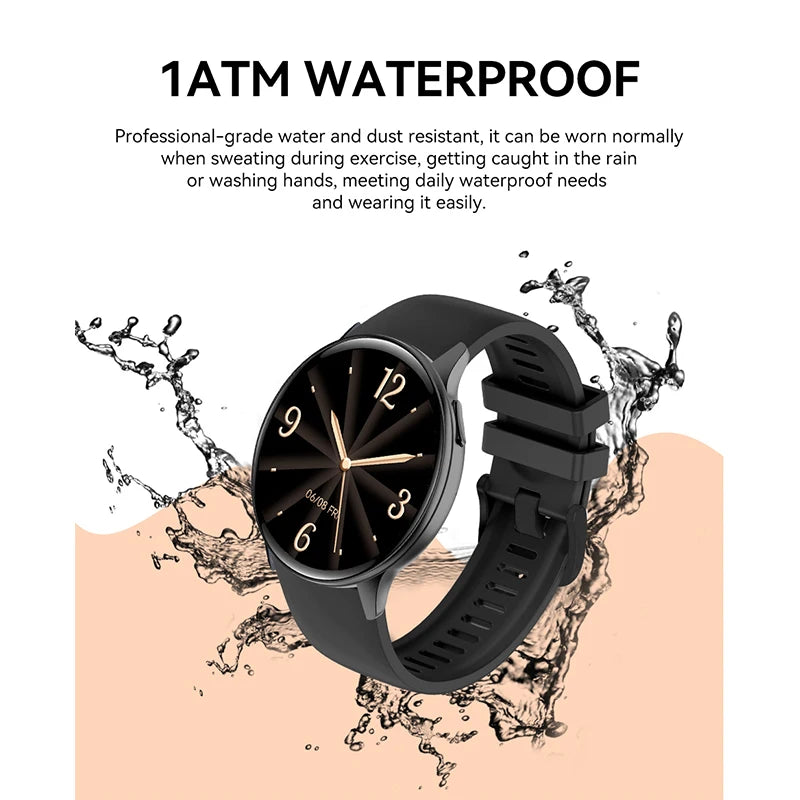 VALDUS VS41 Pro AMOLED NFC Smartwatch Man Woman Fitness Heart Rate Blood Pressure Track BT Call Waterproof 2026 New Smart Watch