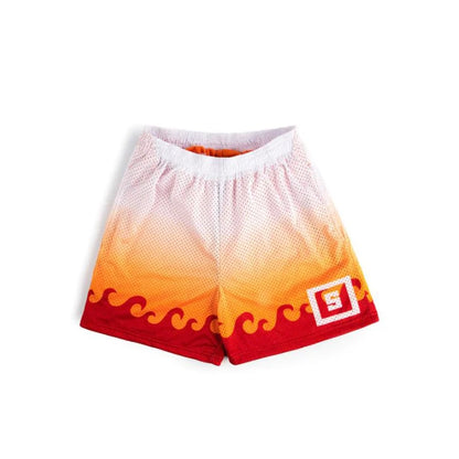 Anime Shorts Men Devil Fruit Manga Sports Shorts to Gym Fitness 3D Print Bermuda Masculina Quick Dry Mesh Oversized Board Shorts