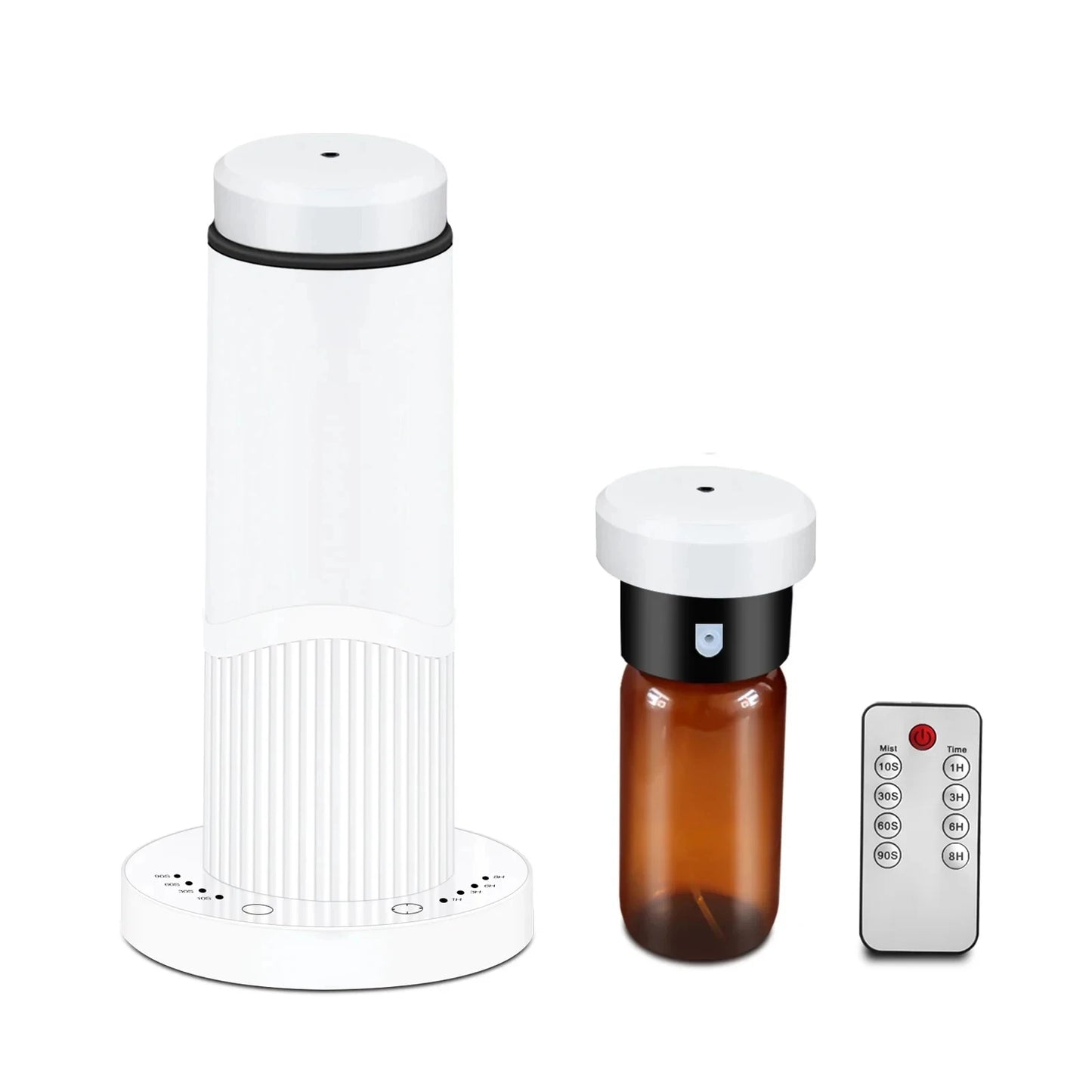 Waterless Scent Essential Oil Diffuser Black Intelligent Aromatherapy Diffuser 200ML Large Capacity Aroma Diffuser Hotel Home