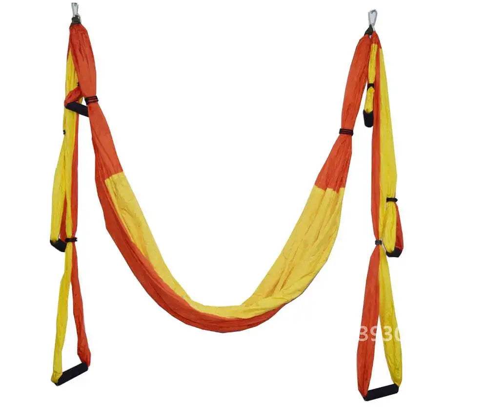 Aerial Yoga Swing with Extension Straps Antigravity Yoga Hammock Aerial Trapeze Sling  Inversion Tool for Home Gym Fitness