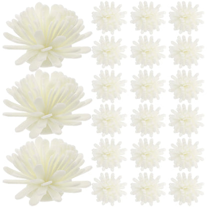 100 Pcs Pe Flower Diffuser Aromatherapy Essential Oil Mini Desk Office Bathroom Sticks Home Decor Elegant Diffuser Sticks