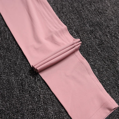 TRY TO BN Sports Leggings Yoga Women Fitness Pant High Waist Leggings Push Up Elastic Workout Running Training Tight Gym Clothes