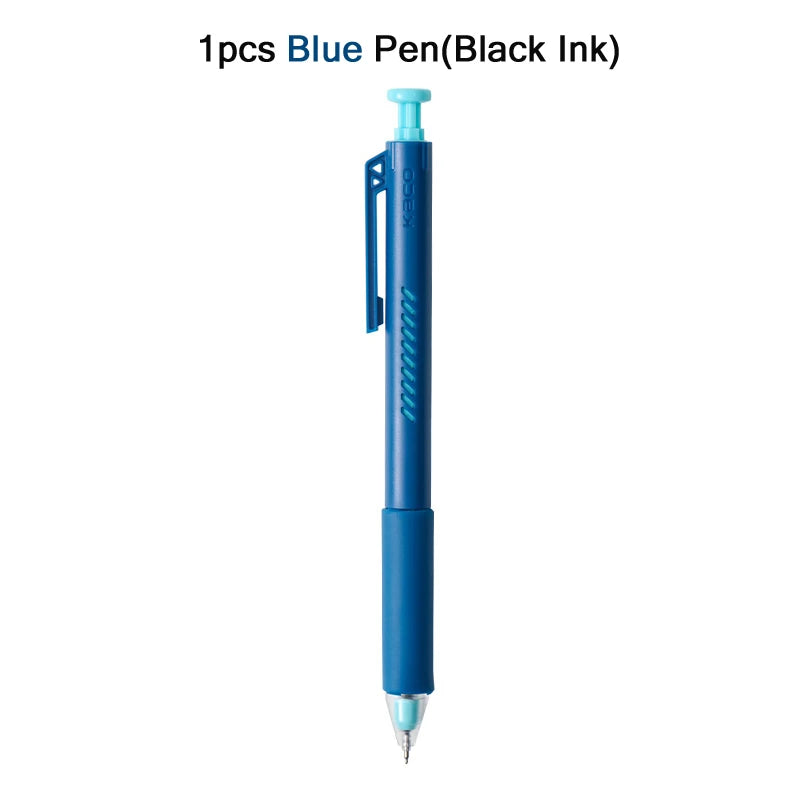 KACO ON ZERO Shake Gel Pen,0.5mm Black Retractable Refillable Ink Pen Smooth Writing ST Nib For Homework,Exam,Signing,Journaling