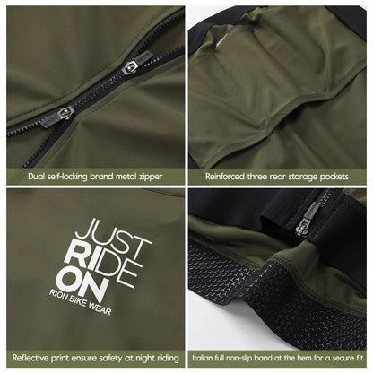 RION Cycling Sets Pro Bicycle Clothing Men Bike Pants Long Sleeves MTB Jerseys Men's Outfit Two Pieces Set Autumn Spring 15-25℃