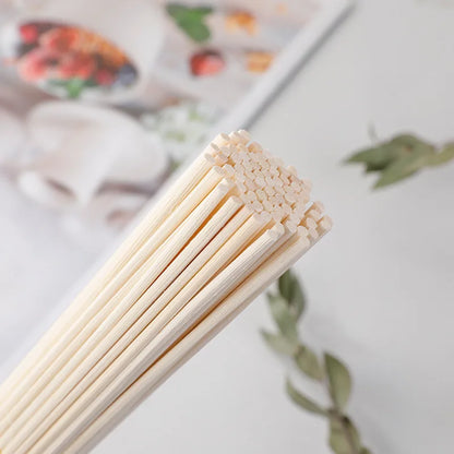 500Pcs Dia 5, 4, 3mm X, L40, 30, 25, 20cm Indonesian Aroma Essential Oil Diffuser Rod,Wood Rattan Sticks for Home Decor,