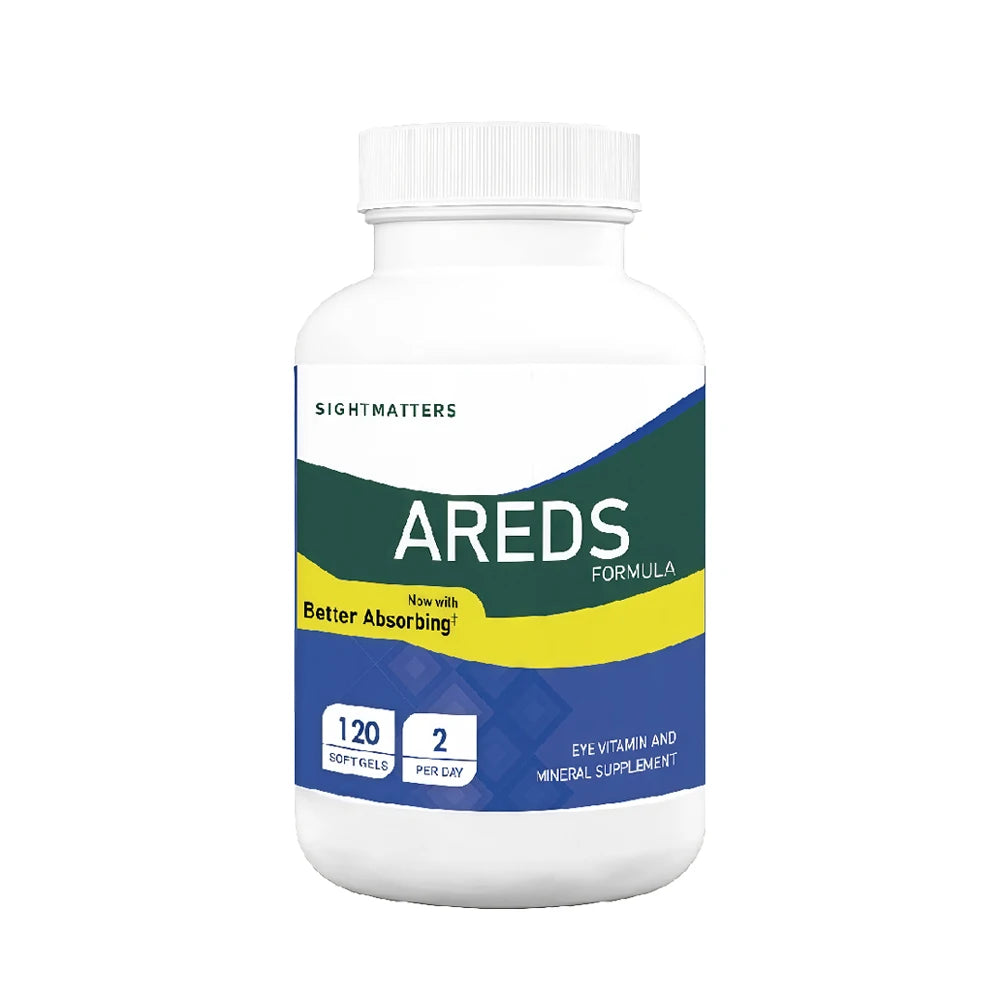 ARED Eye Vitamins for Macular Health, Lutein and Zeaxanthin Supplement with Vitamin C E Zinc Copper for Vision & Ocular Support