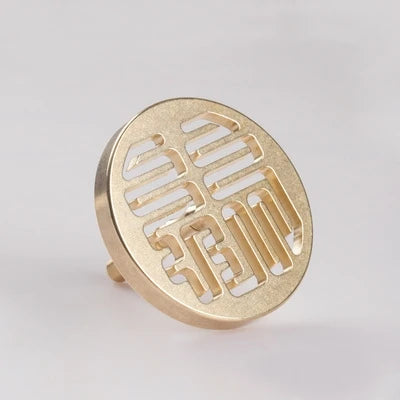 Pure Copper Incense Seal Incense Products Tools DIY Household Indoor Play Incense Tuo Incense Ash Incense Mold Supplies Entry