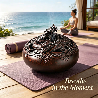High-end Chinese-style incense burner with modern craftsmanship, suitable for home tea rooms, studies, and yoga meditation relax