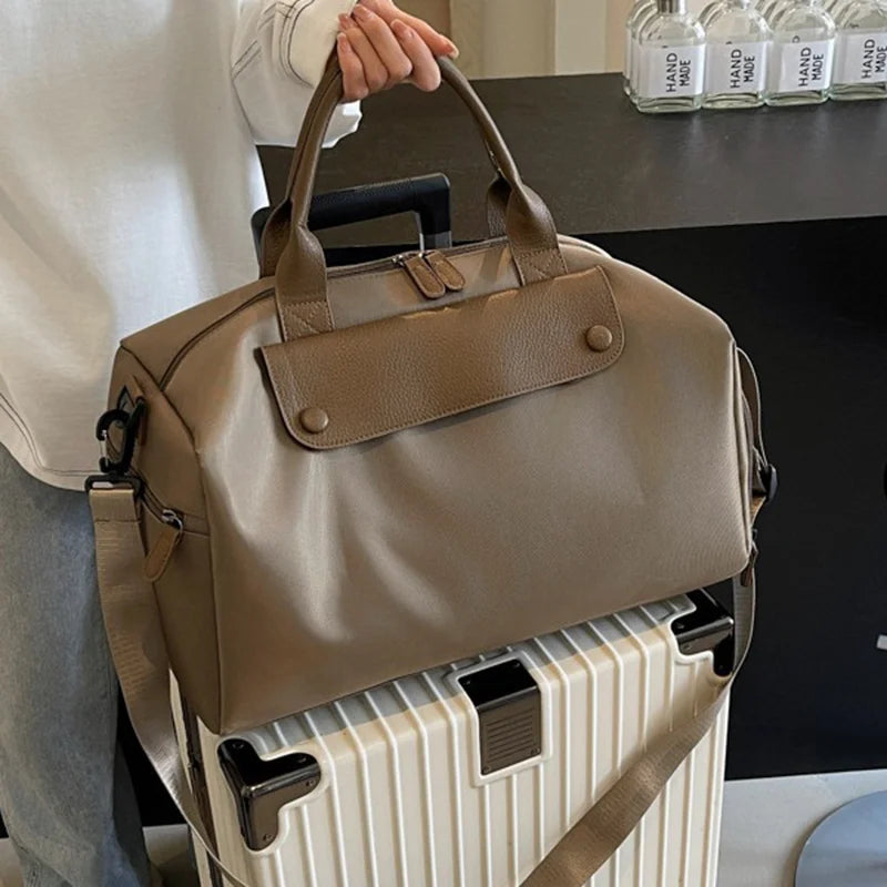 Fitness Bag Large Capacity Lightweight Yoga Storage Bag Swimming Bag Wet And Dry Separation Business Travel Luggage Bag Handbag