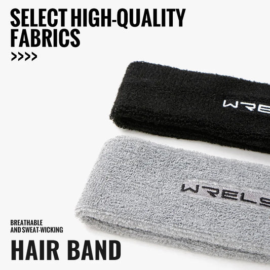 Breathable Headband with Loop Strap for Sports Sweat-Wicking and Moisture-Absorbing for Badminton Running Fitness Basketball