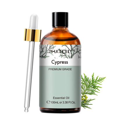PHATOIL 100ml Aromatherapy Essential Oil-Lavender Rose Vanilla Eucalyptus Sandalwood Pine Needles for Diffuser,Candle Making