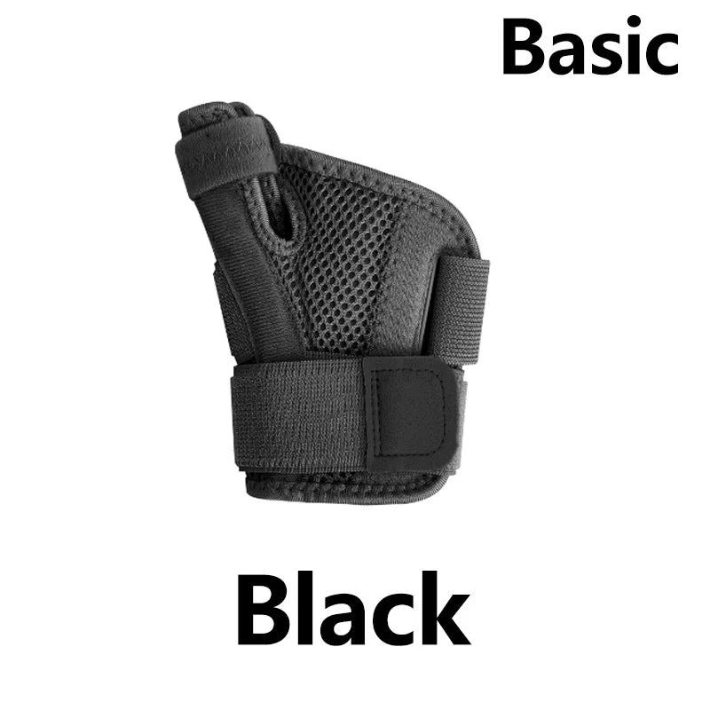 Flexible Fitness Splint Wrist Thumb Support Brace Carpal Tunnel  for Tendonitis Arthritis Thumb Protector Fits Right & Left hand