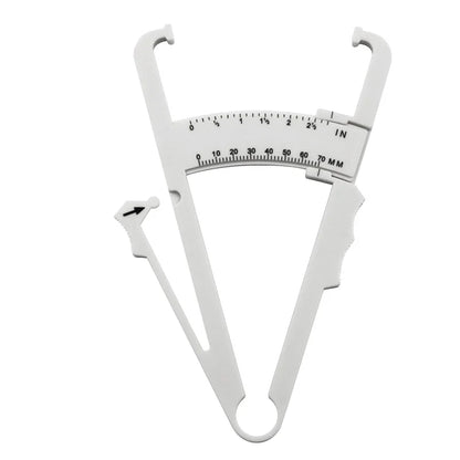 Body Fat Loss Tester Calculator Caliper Fitness Clip Fat Measurement Tool Slim Chart Skinfold Test Instrumen