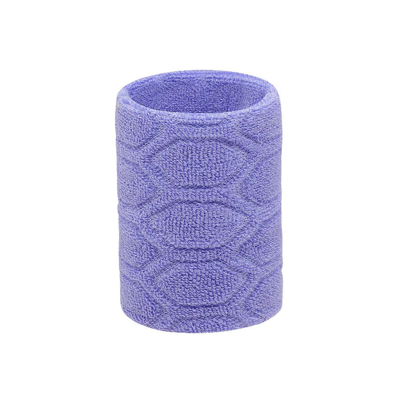 1/2pcs Cotton Sports Wristband Protects Wrists Sweat-Wicking Fitness Gear Suitable for Gym, Basketball, Badminton Sweat Wipe