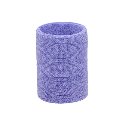 1/2pcs Cotton Sports Wristband Protects Wrists Sweat-Wicking Fitness Gear Suitable for Gym, Basketball, Badminton Sweat Wipe