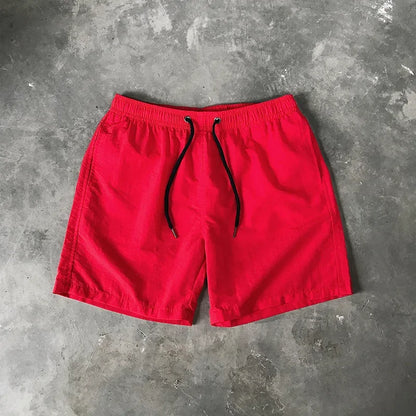 Men Summer Swim Shorts Trunks Beach Board Shorts waterproof Men's Running Sports Surffing Casual Short pants beach fitness pants