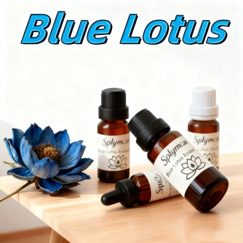 Natural Undiluted Natural Blue Lotus Oil, 20ml/100ml, For Diffuser, Aromatherapy, Skin & Candle Making Household Fragrance