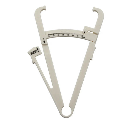 Body Fat Loss Tester Calculator Caliper Fitness Clip Fat Measurement Tool Slim Chart Skinfold Test Instrumen
