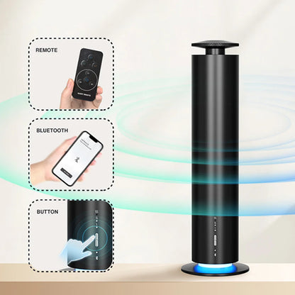 TEABLUM Smart Essential Oil Diffuser Office Aromatherapy Machine Battery Aromatherapy Machine Home Electric Aromatherapy Machine