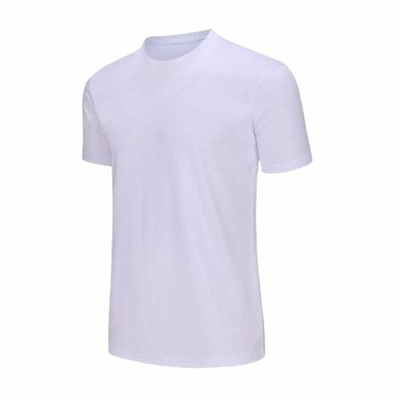 Cheap Quick-Drying Breathable Sports T Shirt Running Fitness Marathon Football Basketball T-shirts Custom Logo Embroidery Print