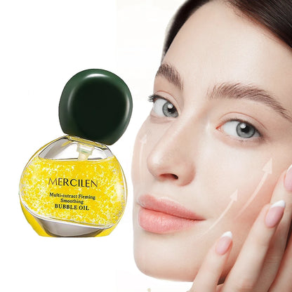 30ml Facial Supplements Skin Active Anti Aging Multi Premium Smoothing Bubble Oil Essence Elastic Delicate Face Serum Skincare