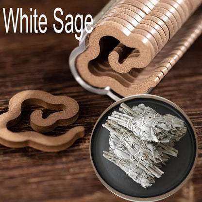 Special Shape 42 RPM/pot, Natural Material Burning About 30 minutes/Tower, with Hanging stove Cue House Indoor perfume durable p