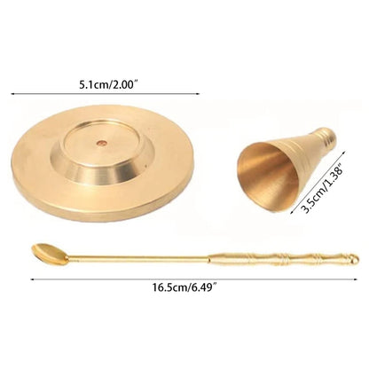 3 Pcs Incense Cone Making Tool Cone Incense Mold, Incense Press DIY Backflow Incense Cone Making Kit Incense Cone Mould 87HA