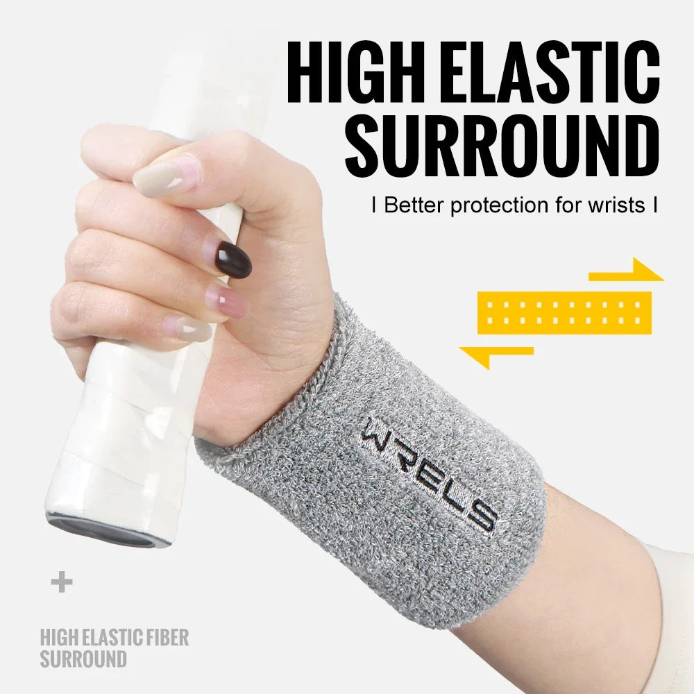 1/2pcs Compression High-Elastic Wrist Support with Sweat-Wicking Towel Wrist Joint Protection Against Sprains Basketball Fitness