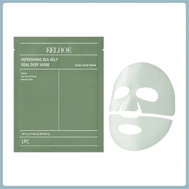 Seaweed Deep Repair Mask Restore Facial Skin Elasticity Hydration Plump Moisturizing Face Care Beauty Products Korean Cosmetics