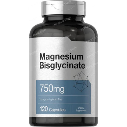 Quercetin Capsule-Magnesium Bisglycinate  Dietary Supplement Non-GMO Daily Health Supplements 750mg | 120 Capsules