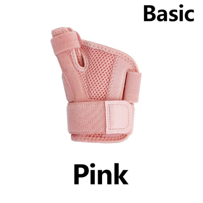 Flexible Fitness Splint Wrist Thumb Support Brace Carpal Tunnel  for Tendonitis Arthritis Thumb Protector Fits Right & Left hand
