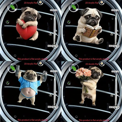 Cute Dog Air Freshener Diffuser Outlet Vent Perfume Outlet Ventilation Clips Car Air Decoration Clip Diffuser Interior Arom I2N2