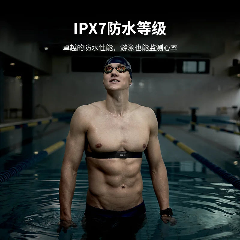 XOSS X2 Pro Heart Rate Sensor Independent Record Chest Strap HRM Monitor Bluetooth ANT+ Health Fitness Smart Bicycle Sensor