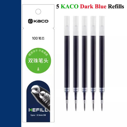 KACO Cute Pink SAKURA Gel Ink Pen Set,0.5mm Smooth Writing Sinature Pens Girls Box Gift for School Office Journaling