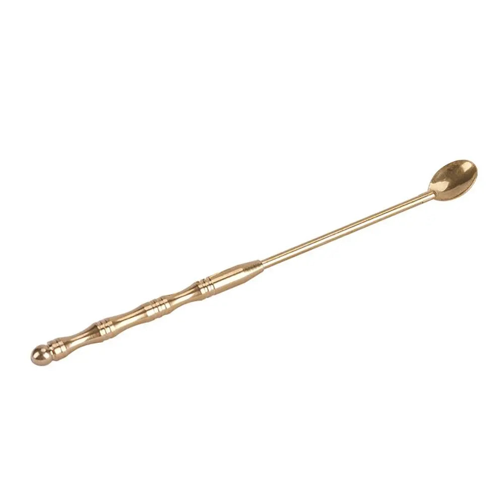 Pure Copper Incense Burner Craft Incense Tools DIY Incense Cones Fragrant Spoon Making Molds Moulds Retro Brass Censer