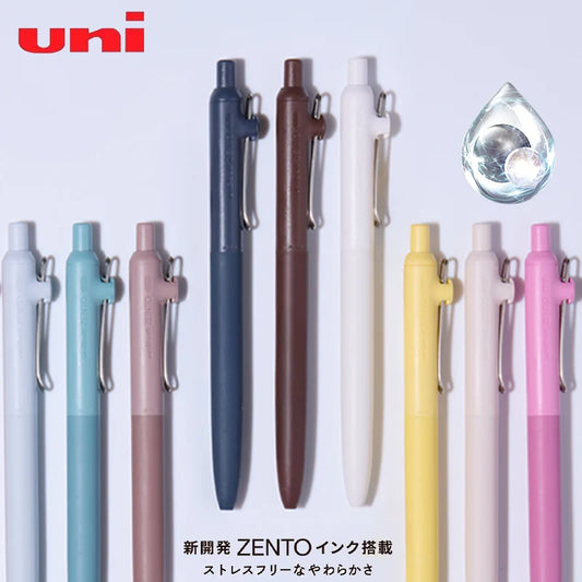 New Uniball Gel Ink Pen 0.5/0.38mm Multiple Colors Rod Smudge-Proof Fine Writing Without Fatigue Notes Journaling Drawing Tools