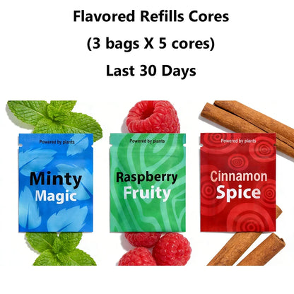 Portable Fresh Breath Oral Stick Natural Flavor Oral Relaxation Inhaler Suitable For Daily Travel Office Outdoor Activities Use