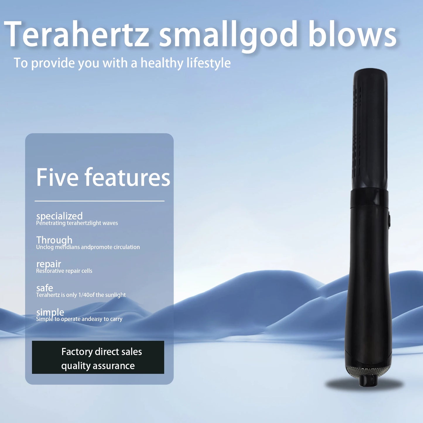 Latest Terahertz 8.0 Plus Quantum Therapy Device Iteracare Blue Red Light Classic Blower Health Care Sub-Health Joint Relaxation