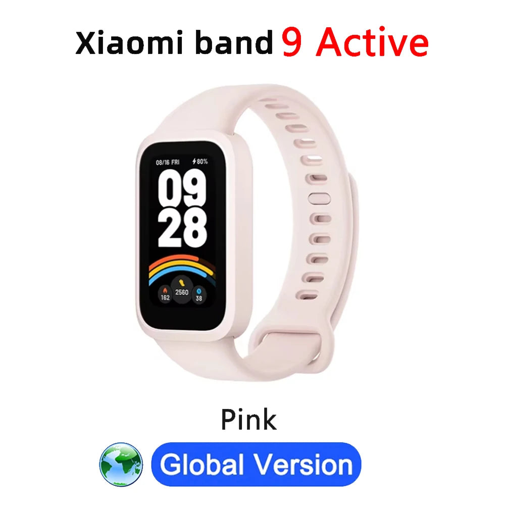 Xiaomi Smart Band 9 Active Global Version 1.47'' TFT Display 5ATM Waterproof Sports Bracelet 18-days Battery Life Mi Fitness