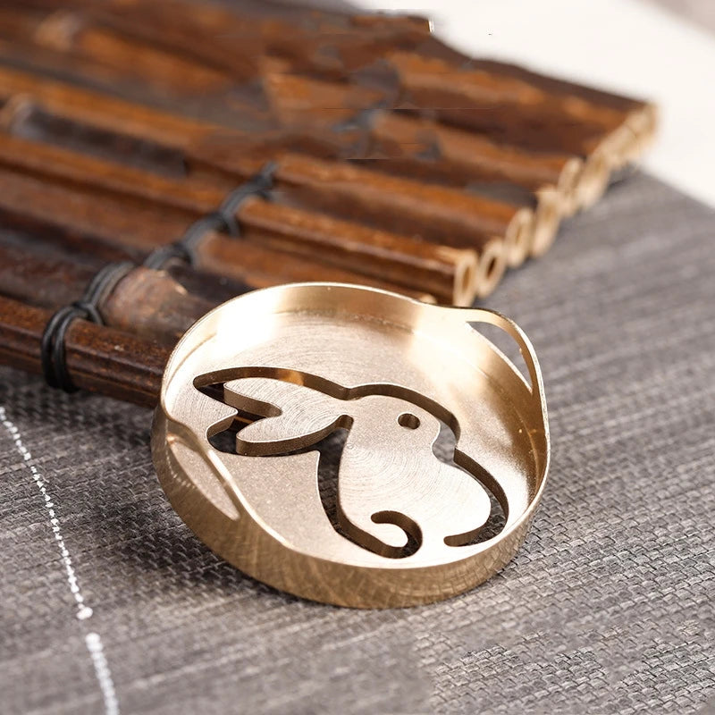 Pure Copper Incense Seal Incense Products Tools DIY Household Indoor Play Incense Tuo Incense Ash Incense Mold Supplies Entry