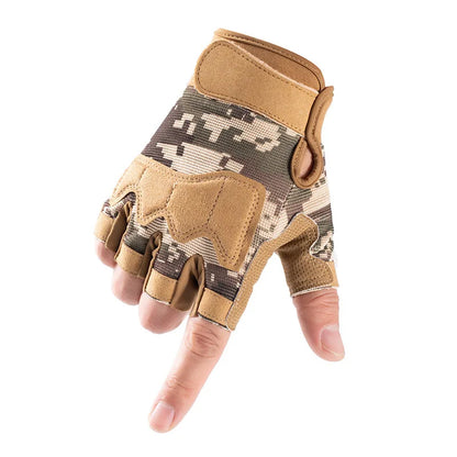 Men & WomenHalf Finger Cycling Gloves - Non-slip, durable tactical gloves for outdoor sports, training and fitness