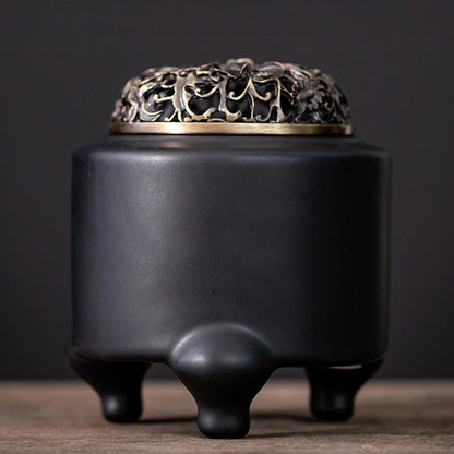 Antique lotus Plug-in style incense burner, Digital electronic temperature regulating Aromatherapy burner, Tea room decorations