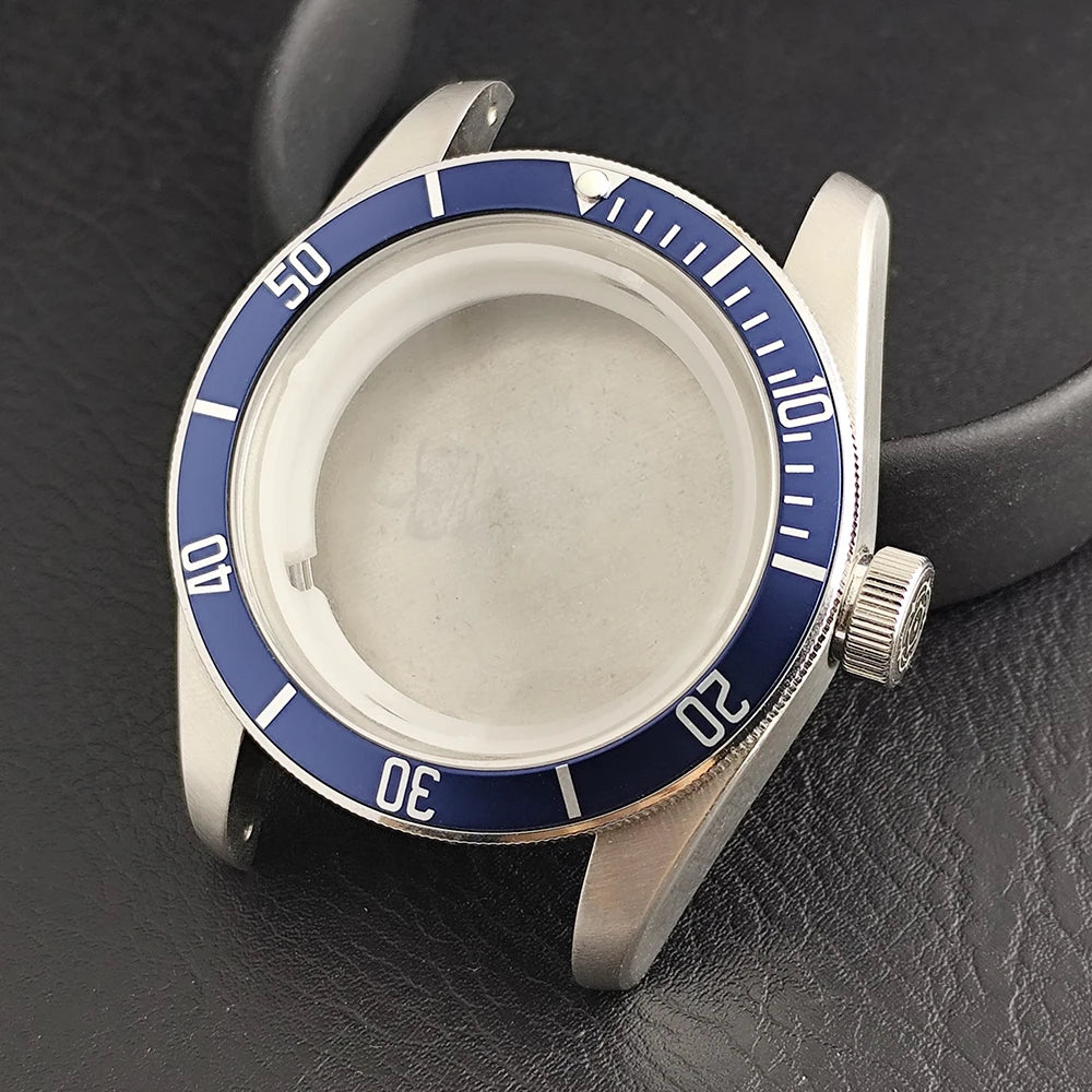 41mm Men's M8215 Watch Accessories Stainless Steel High Quality Case Sapphire Glass Suitable For M8215 Movement 31mm Dial
