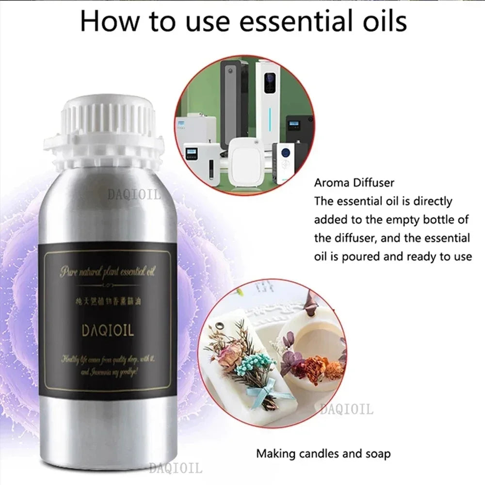 100ml Aromatherapy Essential Oil for Aroma Diffuser Electric Smell for Home Scent Machine Waterless Diffuser Room Fragrance